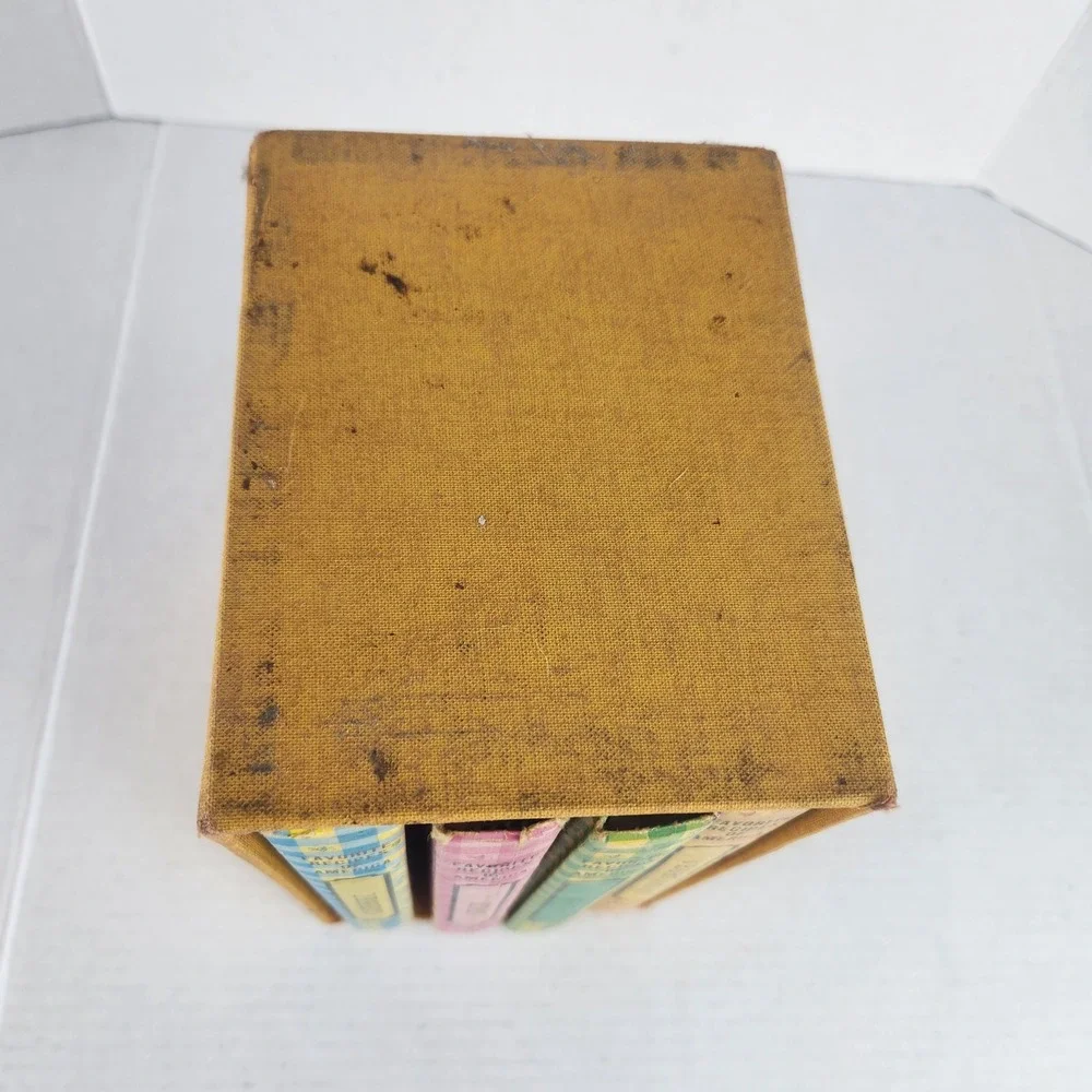 Vintage Favorite Recipes of America 4 Volume Cookbook Set with Slipcase Retro